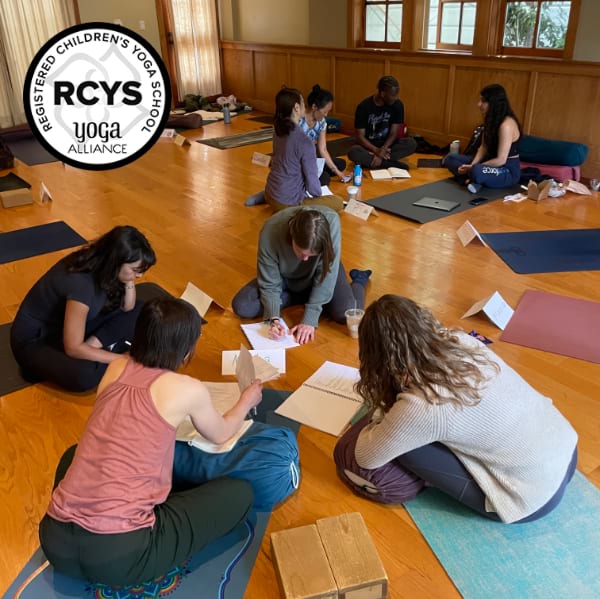 Women doing an exercise during a IYK® Teacher Training.